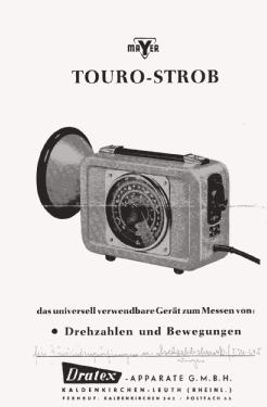 Touro-strob ; Dratex-Apparate G.M. (ID = 2795511) Equipment