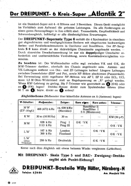 Atlantik 2 ; Dreipunkt-Gerätebau, (ID = 2995373) Kit