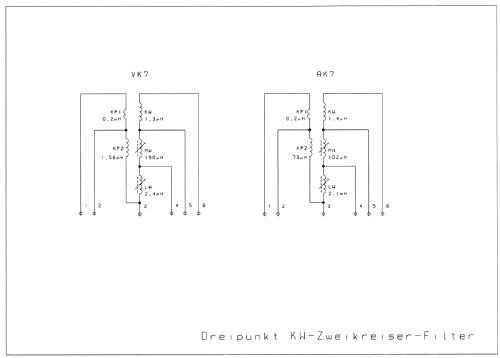 Dreipunkt-Spulensatz KW-Zweikreiser; Dreipunkt-Gerätebau, (ID = 3055677) mod-past25