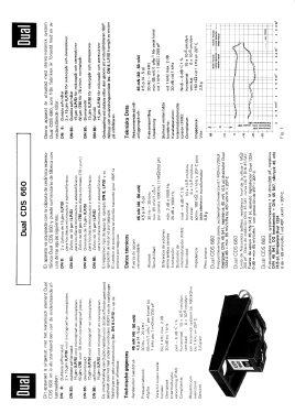 CDS 660 ; Dual, Gebr. (ID = 2721129) Microphone/PU