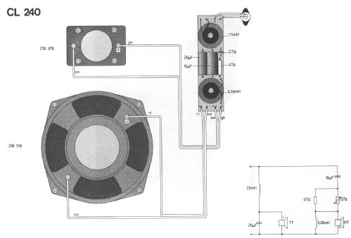 dual cl 240 speakers