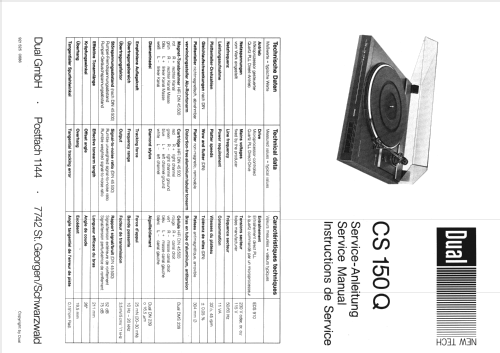 CS150Q; Dual, Gebr. (ID = 2035390) Enrég.-R