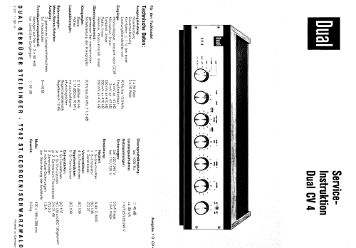 CV4; Dual, Gebr. (ID = 65400) Ampl/Mixer