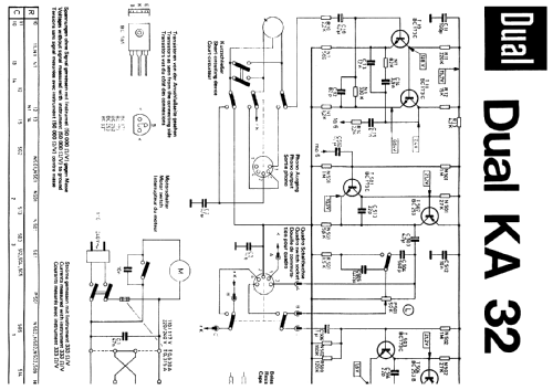 Hi-Fi-Stereo-Kompaktanlage KA32LW; Dual, Gebr. (ID = 145347) Radio