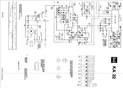 Hi-Fi-Stereo-Kompaktanlage KA32LW; Dual, Gebr. (ID = 145350) Radio