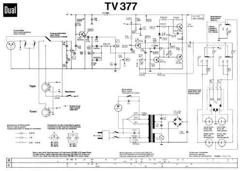 HS130W Ch= Dual 1224 + TV377; Dual, Gebr. (ID = 2021859) Sonido-V