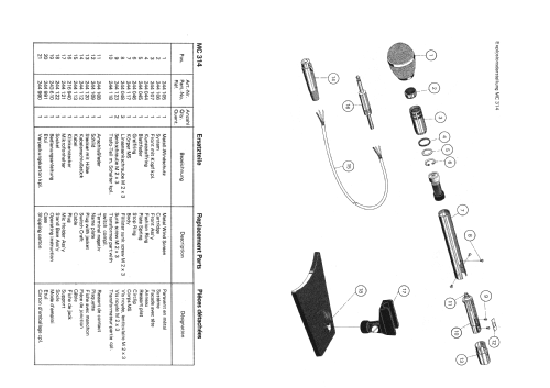 MC 314; Dual, Gebr. (ID = 2036388) Microphone/PU