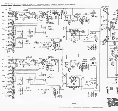 Stereo Integrated Amplifier CV 5650; Dual, Gebr. (ID = 1975814) Ampl/Mixer