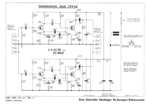 TVV42; Dual, Gebr. (ID = 263741) Ampl/Mixer