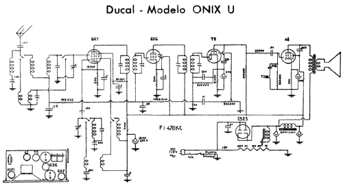 Onix U; Ducal, Germán S.A.; (ID = 211594) Radio