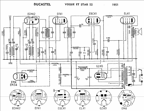 Vogue 52; Ducastel Frères DAHG (ID = 276756) Radio