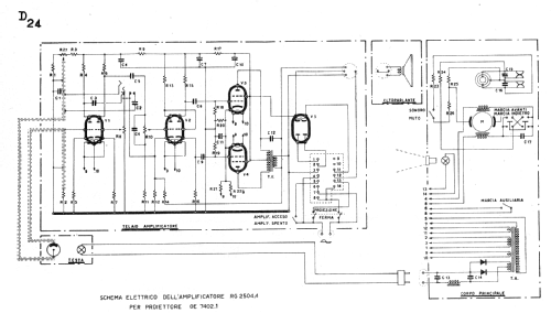 RG2504.4; Ducati, SSR Società (ID = 174550) Ampl/Mixer