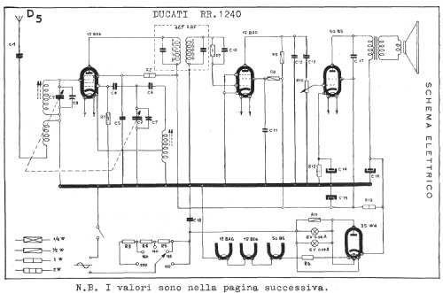 RR1240; Ducati, SSR Società (ID = 165576) Radio