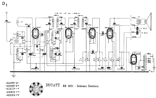 RR2051; Ducati, SSR Società (ID = 166500) Radio