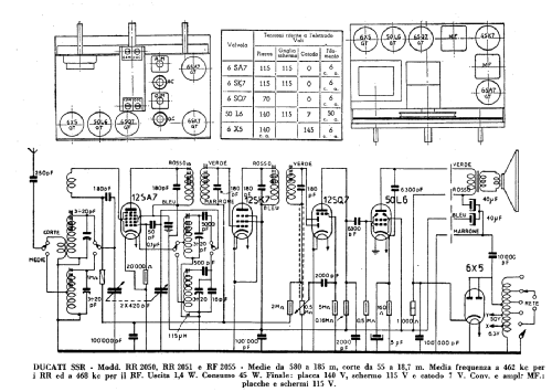 RR2051; Ducati, SSR Società (ID = 229363) Radio