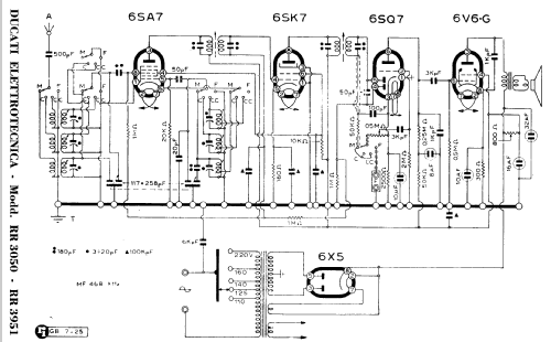 RR3050; Ducati, SSR Società (ID = 957484) Radio