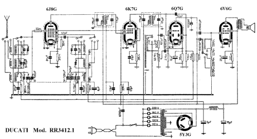 RR3412.1; Ducati, SSR Società (ID = 1470633) Radio