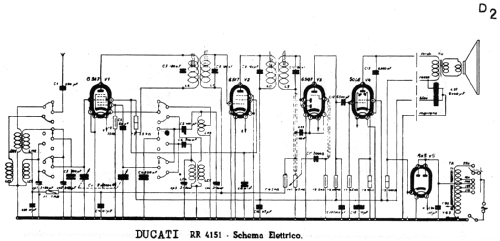 RR4151; Ducati, SSR Società (ID = 165538) Radio