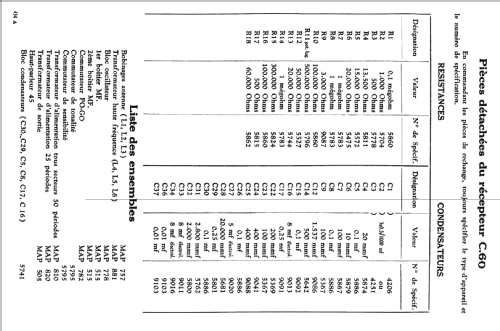 C60; Ducretet -Thomson; (ID = 2142829) Radio