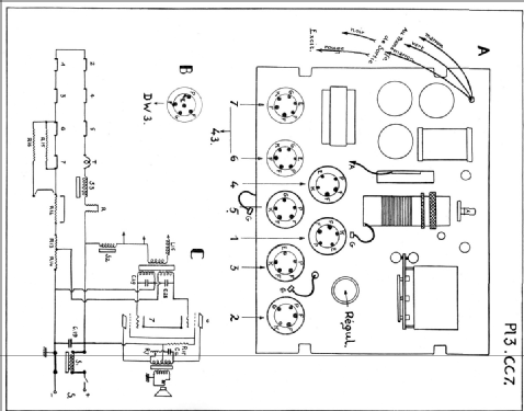 CC7; Ducretet -Thomson; (ID = 2599466) Radio