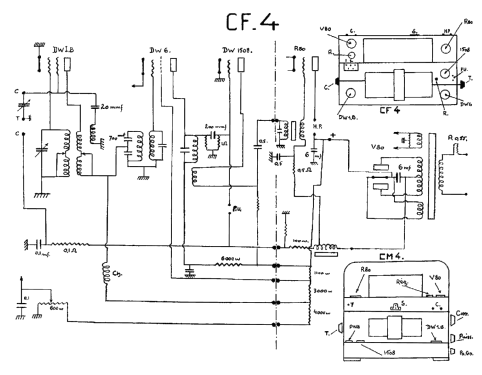 CF4; Ducretet -Thomson; (ID = 2075919) Radio