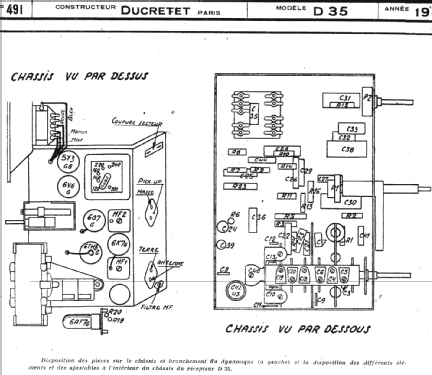 D35; Ducretet -Thomson; (ID = 220353) Radio