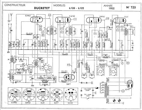 L135; Ducretet -Thomson; (ID = 98749) Radio