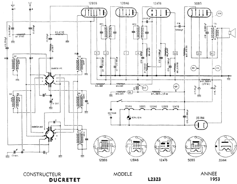 L2323; Ducretet -Thomson; (ID = 324936) Radio