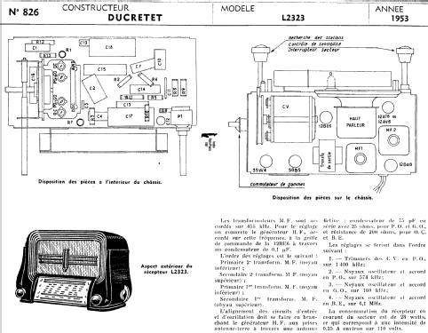 L2323; Ducretet -Thomson; (ID = 324937) Radio