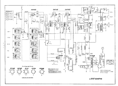 L257; Ducretet -Thomson; (ID = 1799370) Radio