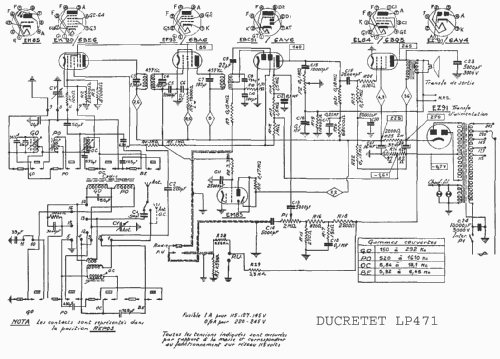 LP471; Ducretet -Thomson; (ID = 444004) Radio