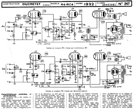 R4; Ducretet -Thomson; (ID = 1856349) Radio