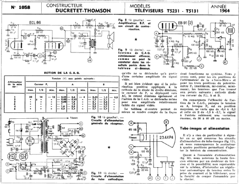 T5131; Ducretet -Thomson; (ID = 288363) Television