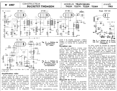 T5374; Ducretet -Thomson; (ID = 288200) Television