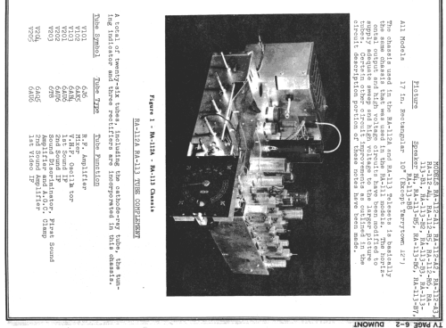 Ardmore RA-112-A4; DuMont Labs, Allen B (ID = 739310) TV Radio