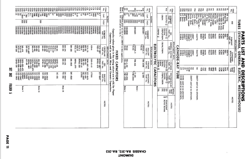 Baylor Ch= RA-313; DuMont Labs, Allen B (ID = 2691746) Television