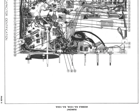 Bradford RA-108A; DuMont Labs, Allen B (ID = 730419) Televisore