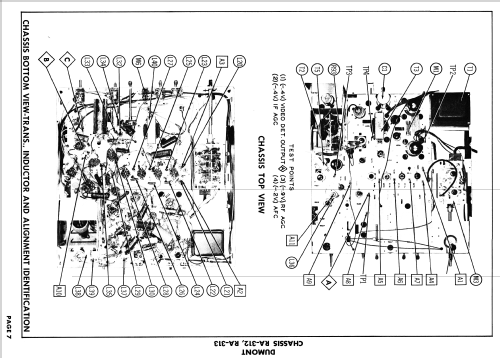 Bradley Ch= RA-312; DuMont Labs, Allen B (ID = 2691687) Televisión