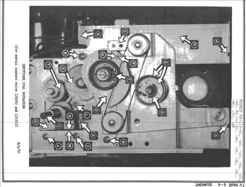 Burlingame RA-113-B5; DuMont Labs, Allen B (ID = 739674) TV-Radio