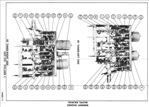 Ch= RA393; DuMont Labs, Allen B (ID = 2445796) Television