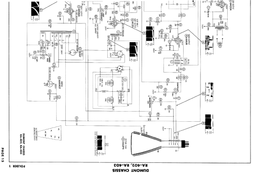 Ch= RA-402; DuMont Labs, Allen B (ID = 848099) Television