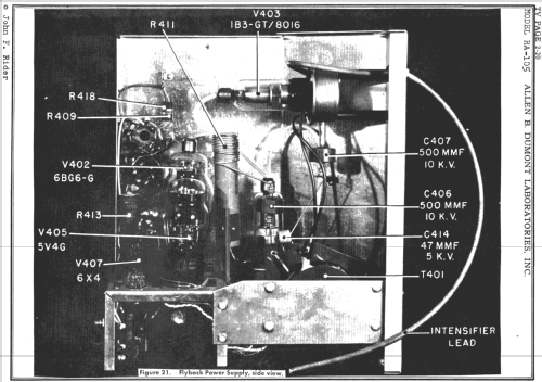 Colony RA-105; DuMont Labs, Allen B (ID = 729617) Televisión