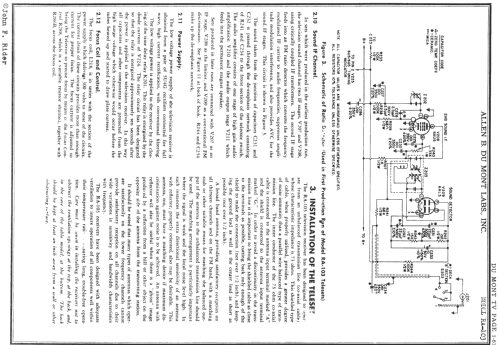 Meadowbrook RA-103; DuMont Labs, Allen B (ID = 722333) TV Radio