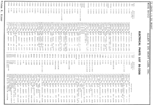 Meadowbrook RA-103; DuMont Labs, Allen B (ID = 722348) TV Radio