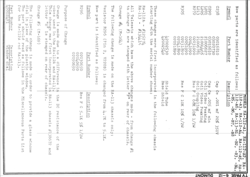 Mt. Vernon RA-112-A6; DuMont Labs, Allen B (ID = 739430) TV Radio