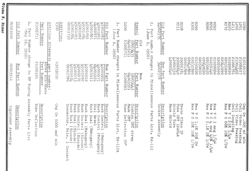 Mt. Vernon RA-112-A6; DuMont Labs, Allen B (ID = 739433) TV Radio