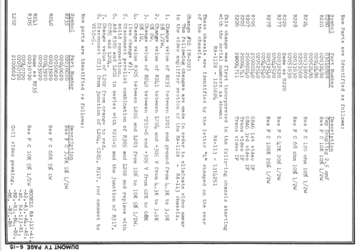 Mt. Vernon RA-112-A6; DuMont Labs, Allen B (ID = 739436) TV Radio