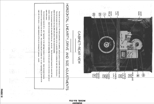 Putnam RA-111-A1; DuMont Labs, Allen B (ID = 733447) TV-Radio