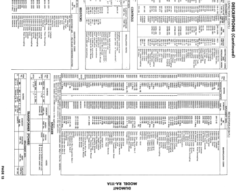 Putnam RA-111-A4; DuMont Labs, Allen B (ID = 733469) TV Radio