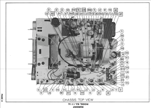 Putnam RA-111-A4; DuMont Labs, Allen B (ID = 733471) TV Radio